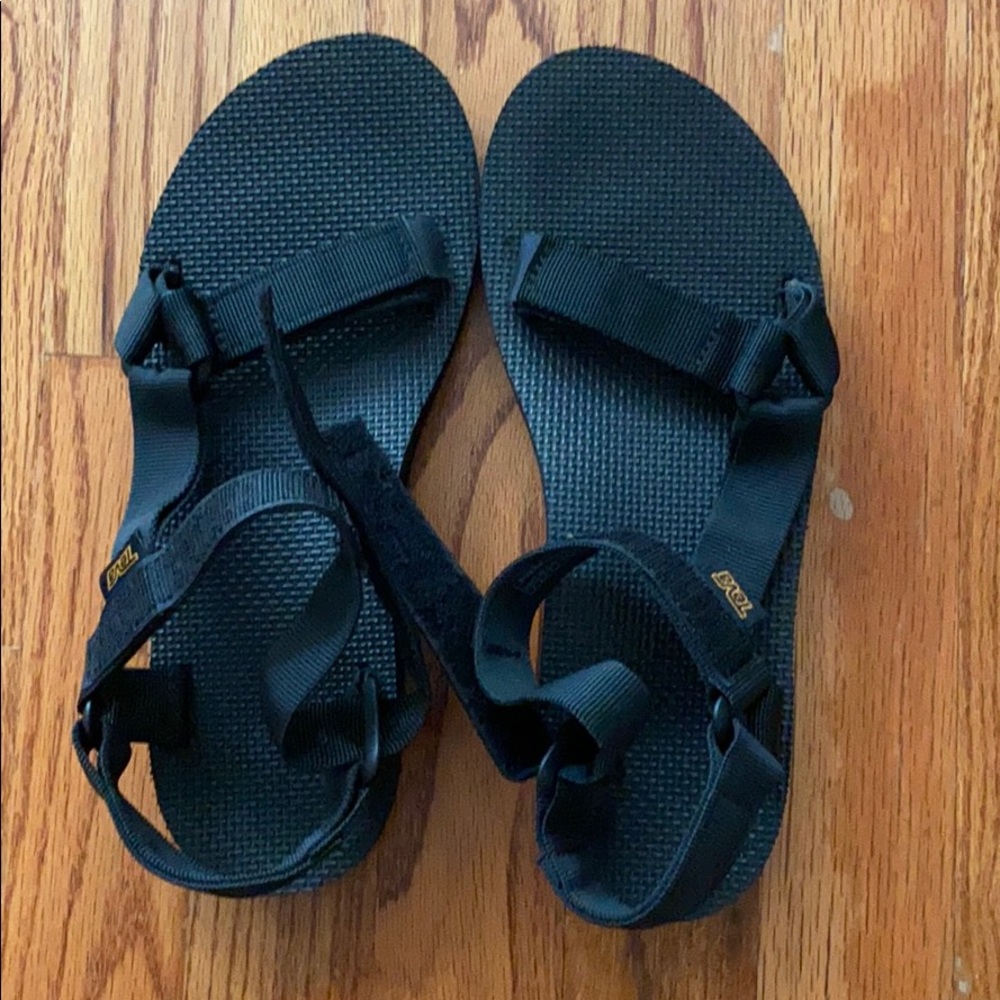 Teva Black Original Sandals